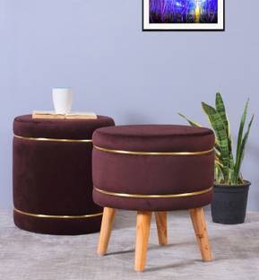 ShadowKart Solid Wood Standard Ottoman
