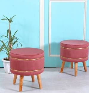 ShadowKart Solid Wood Standard Ottoman