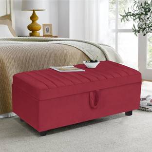 ARRA Solid Wood Standard Ottoman