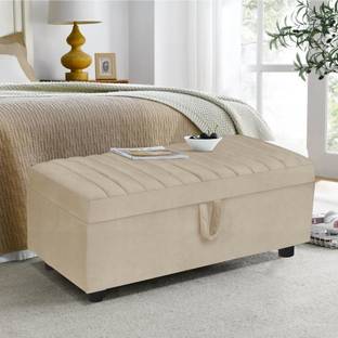 ARRA Solid Wood Standard Ottoman