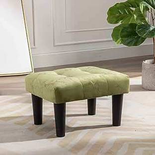 Unique Creation Handicrafts Solid Wood Standard Ottoman