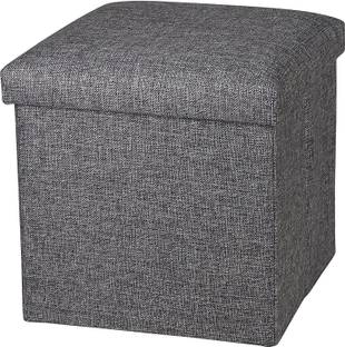 Otiporter Engineered Wood Cube Ottoman