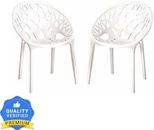 Nilkamal Crystal PP Plastic Cafeteria Chair