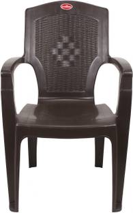 SRI GAYATHRI POLYMERS Comfortable Seating for Home & Living Room | Matt & Gloss Pattern Plastic Outdoor Chair
