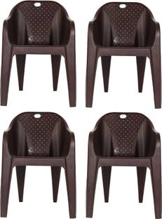 HOMIBOSS chairs for home, Living Rooms, & Garden Plastic Outdoor Chair