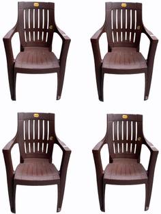 Anmol ANMOL FEROZ 8001 TURBO SET OF 4 CHAIR Plastic Outdoor Chair
