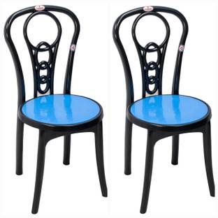 Classic Furniture Classic Furniture Ultima ARMLESS chair for Living|Garden|Cafeteria|Office Plastic Cafeteria Chair