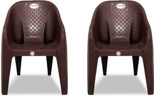 ARLAVYA Mario Sofa Arm for Home, Garden, Living, Dining Room Plastic Outdoor Chair