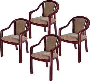 Supreme Ornate Lacquered Finish Durable Luxury Comfortable Cushion Seat & Back Plastic Outdoor Chair
