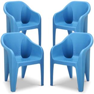 MAHARAJA Sigma for Home, Office | Comfortable | Arm Rest | Bearing Capacity up to 200 Kg Plastic Outdoor Chair