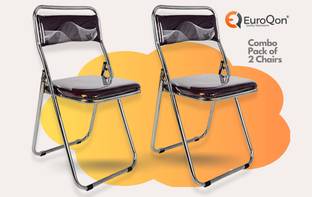 EuroQon Smart Foldable With Soft Cushion Metal Outdoor Chair