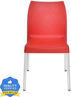Nilkamal NOVELLA-RED-01 Plastic Cafeteria Chair