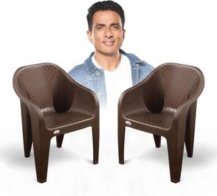 AVRO furniture 9100 MATT and GLOSS Plastic Chairs for Home, Office, Living Room and Garden Plastic Outdoor Chair