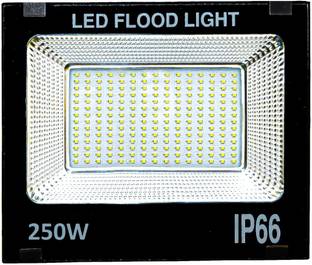 Banyan Ultra Thin Slim Ip66 LED Cool White Waterproof- 250W,Pack of 1 Flood Light Outdoor Lamp