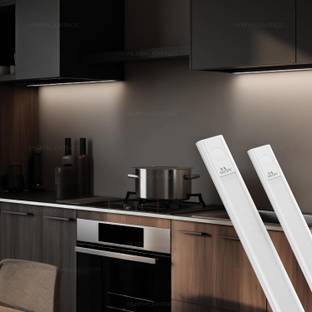 MURPHY 1 Feet LED Under Cabinet Lighting, 4W LED Profile Light : Cool White, Pack of 2 Spot Light Ceiling Lamp