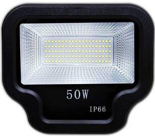 Raghav trading TV Model 50W Led Flood Light - Ip66 Waterproof Led Lights with 120 Wide Beam-Led Lamp Lights for Yard,Showroom,Shop, Factory,Garden, Playground & Home (Cool White,6500k)-Pack of 1 Flood Light Outdoor Lamp