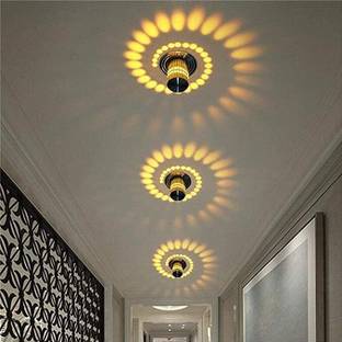 spark world ONITON111 Spiral Warm Light Decorative Gate Light Outdoor Lamp