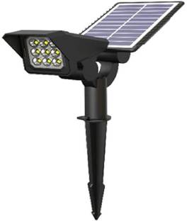 GIGAWATTS Solar Lawn Light ( one solar panel+2 lamp) Flood Light Outdoor Lamp