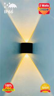 spark world Up and down water proof Gate Light Outdoor Lamp