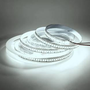 Nortek Regalia 5 Meter Cool White LED Strip Lights 4040, 60 LEDs Per Meter with 2AMP LED Strip Driver - Ultra Bright, Energy-Efficient LED Light Strips for Home Decoration, Bedroom, Living Room & Diwali Light For Decoration Post Light Outdoor Lamp