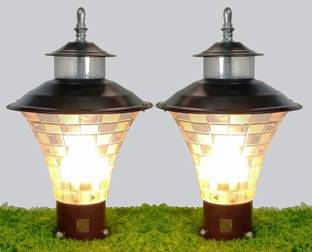 Cruv GL01_2PCs Gate Light Outdoor Lamp