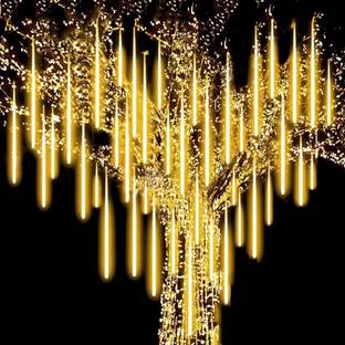 UGS Meteor Shower Rain LED String Light / Icicle Snow Falling Christmas Diwali Lights Outdoor Raindrop Lights, Xmas Wedding Party Tree Holiday Decoration Gate Light Outdoor Lamp