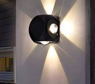 Glowing Night Outdoor UP Down Wall LED | 4 ways Splitter Gate Light Outdoor Lamp