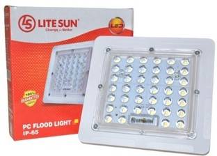 LiteSun Flood light 25W (PC) (White) Flood Light Outdoor Lamp