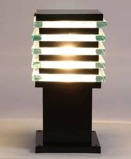 spark world ICE CUBE BLACK BULBNOT 1P Gate Light Outdoor Lamp