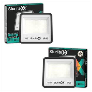 Sturlite Spektr 150 W LED Flood Light - (Pack of 2) (L-G-0005-150W-6K) Flood Light Outdoor Lamp