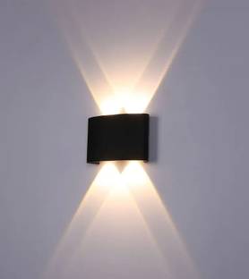Prop It Up WARM WHITE Aluminium Die Casting Straight Body 2 Way 12-WT Up Down Outdoor LED Wall Light (2033/4) Gate Light Outdoor Lamp
