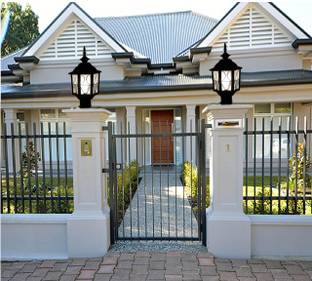 GAUVIK GAU-METRO GATE LIGHT, PACK OF 2 Gate Light Outdoor Lamp