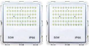 Mudgalelectricals Super Bright 50 Watt LED Waterproof (Pack of 2) Flood Light Outdoor Lamp