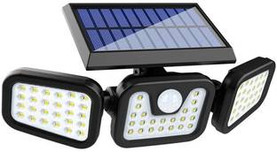 KAMALY Foldable Security Solar Light Outdoor With 74 LED Motion Sensor Solar, 3 Adjustable Heads Solar Night Spotlight for Outdoor/Garden Wall, Solar Lights for Home Flood Light Outdoor Lamp