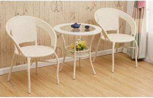 Aadya Craft Synthetic Fiber Table & Chair Set