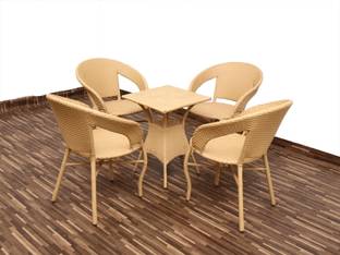 Vipul garden chair and table-01 Natural Fiber Outdoor Table