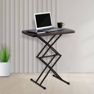Supreme Scissor Height Adjusting Table, Globus Brown Plastic Outdoor Table