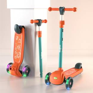 baybee Kids Skate Scooter for Baby Outdoor toy Scooter , 3 Wheel Folding Kick Kids Scooty Scooter Tricycle for Indoor & outdoor toys Scooter Kids Scooter Runner Scooter For Baby