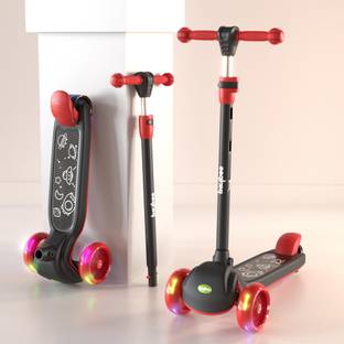 baybee Blaze Storm Scooter for Kids, 3 Wheel Smart Kick Scooter with Height Adjustable