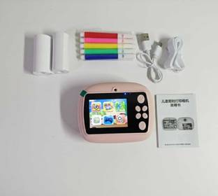 ShopSapience 1234 Kids Instant Digital Camera for Photos & Videos with Built-in Printer Instant Camera