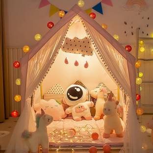 SANTGURU Jumbo Size Light Weight Kids Play Tent House for 3-13 Year Old Kids