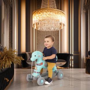 TOYPROFESSOR Baby Horse Rider for Kids 1-3 Years Birthday Gift Horsey Rocker Ride-on Toy