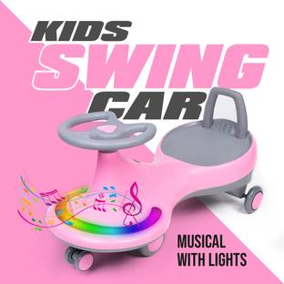 Pandaoriginals Musical Outdoor Toy with Lights & Music, Steering Drive, 2-10 YRS | Super Strong
