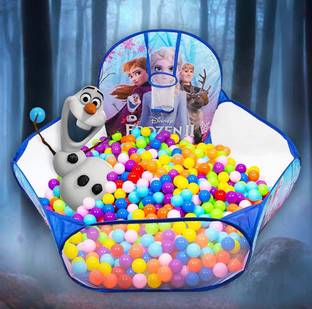 Jayaansh Traders Frozen Ball Poll Set With 50 MultiColour Balls Play For Kids