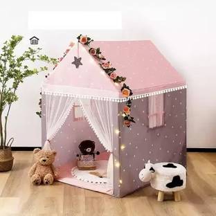 BHAVY SALES Brown Star Tent House For 3-13 Years Old Kids