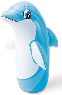 U.R.M. Enterprises 3D Bop Bag Inflatable Blow Up Punching Bags Toys for Kids
