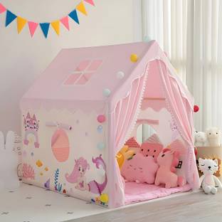 dhruvayfab Delux Jalpari Play Tent For 3-10 Year Boy And Girls