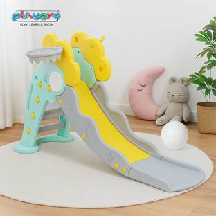 PLAYGRO Carrot Themed Kids Slide (6211) (SIZE- L 163 x W 78 x 84 CM