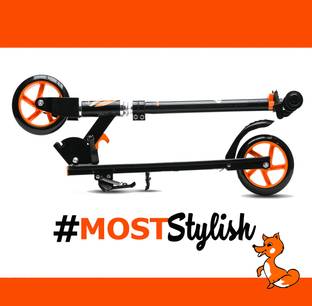 Pandaoriginals Steel Frame Height Adjustable Skating Scooter | WEIGHT CAP 50 KG| AGE : 5-10YRS