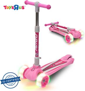 Toys R Us Avigo Velocity Multicolor LED Light 3 Wheel Scooter